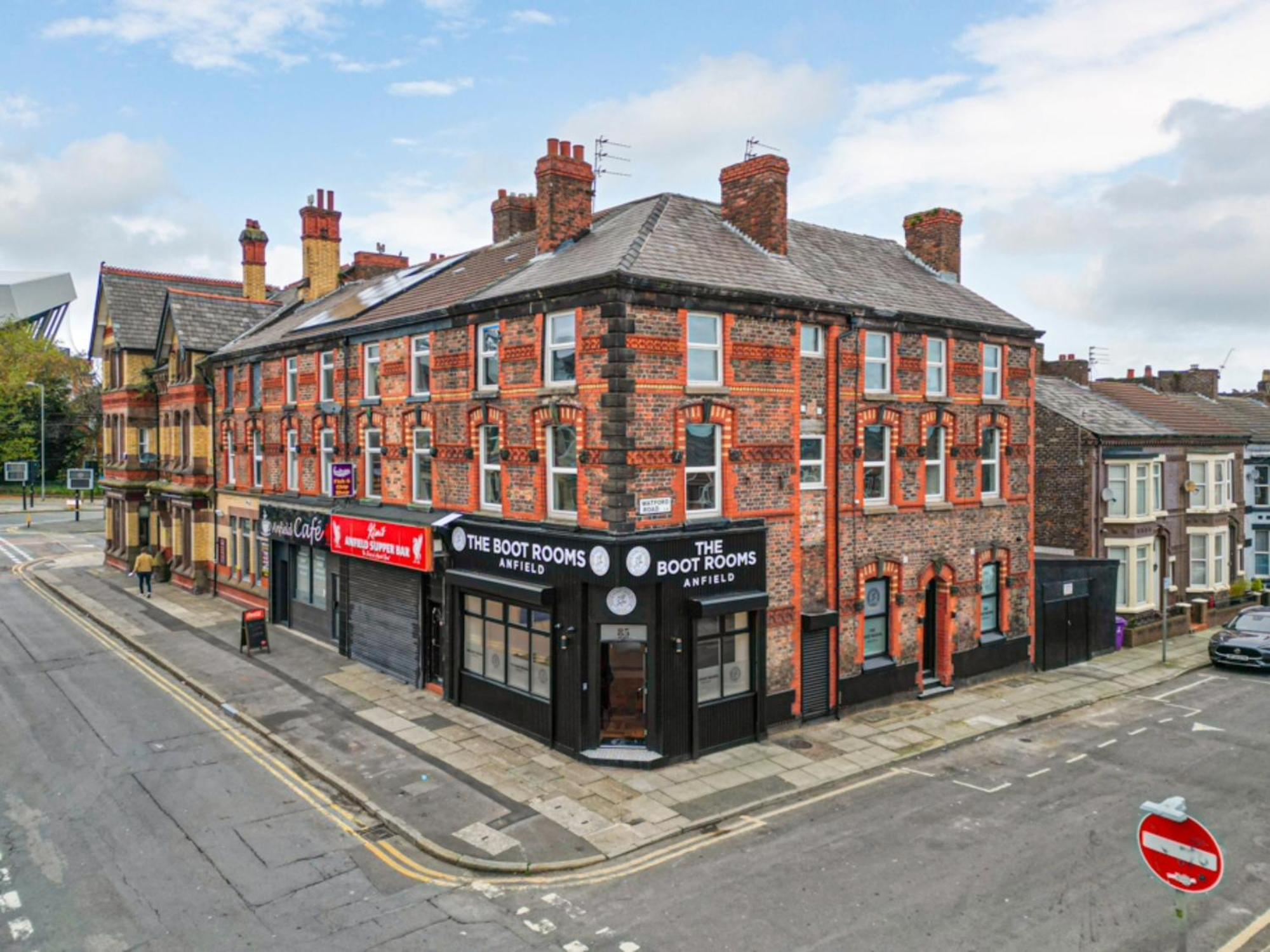 The Boot Rooms Anfield Liverpool Exterior photo